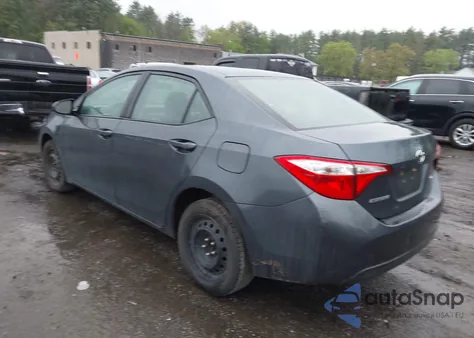 2016 Toyota Corolla Le из США, поврежденный, VIN 2T1BURHE3GC647140